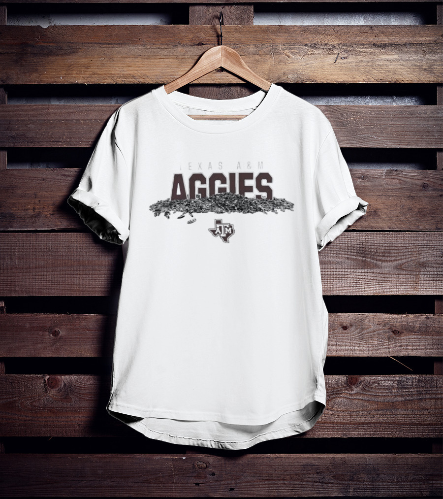 Texas A&M Aggies Sunflower Seeds Baseball T-Shirt