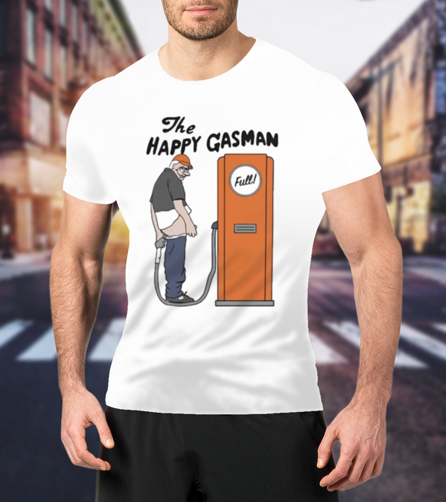 The Happy Gasman Full T-Shirt