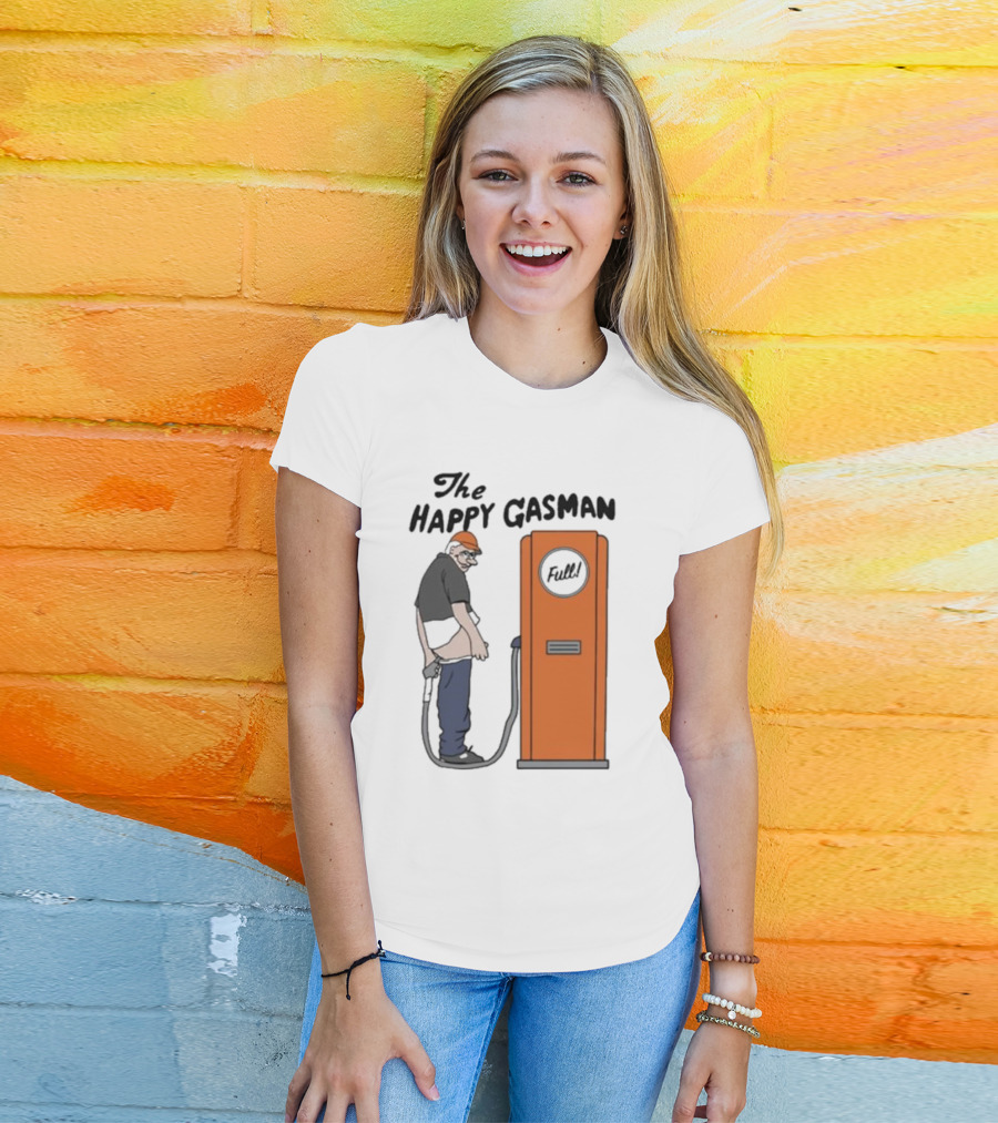The Happy Gasman Full T-Shirt