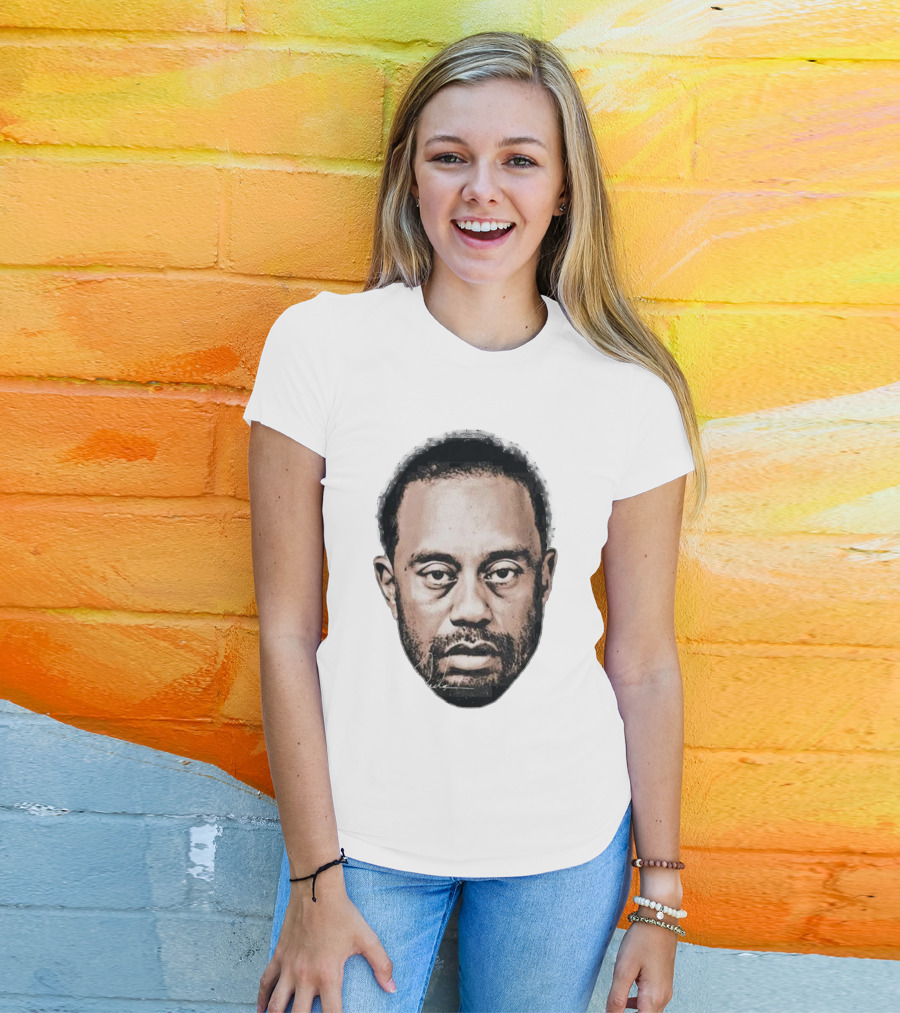 Tiger Woods Face Shot T-Shirt
