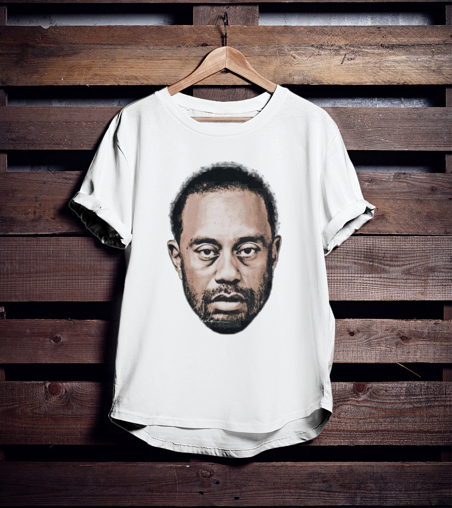 Tiger Woods Face Shot T-Shirt