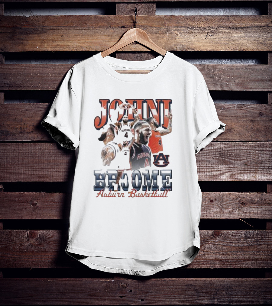 Johni Broome Auburn Basketball Auburn Tigers T-Shirt