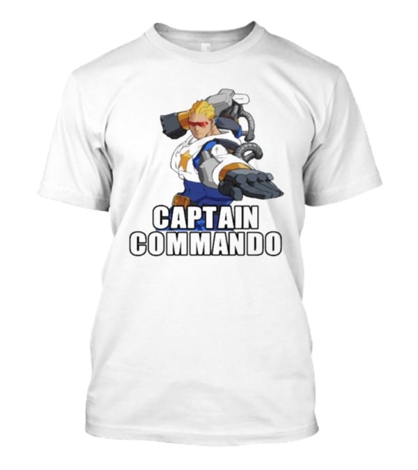 Captain Commando Vintage Character T-Shirt