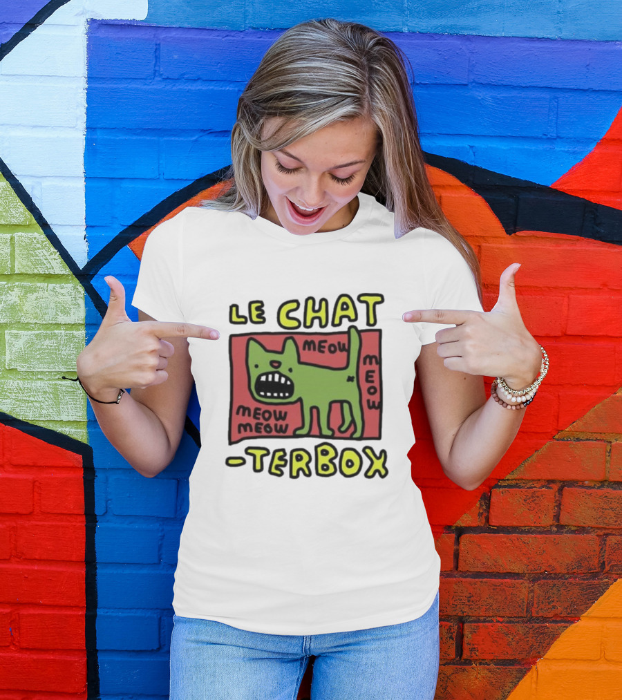 Le Chat Meow Meow Meow Meow Terbox T-Shirt