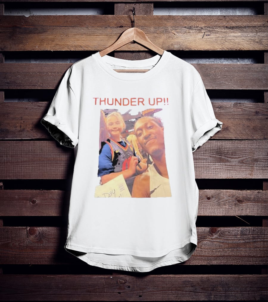 THUNDER UP Chet And Jdub Fan Moment T-Shirt