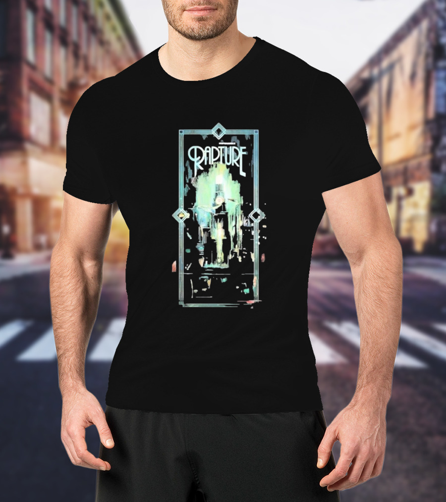 Choose The Impossible Rapture Bioshock Cityscape Art Deco T-Shirt