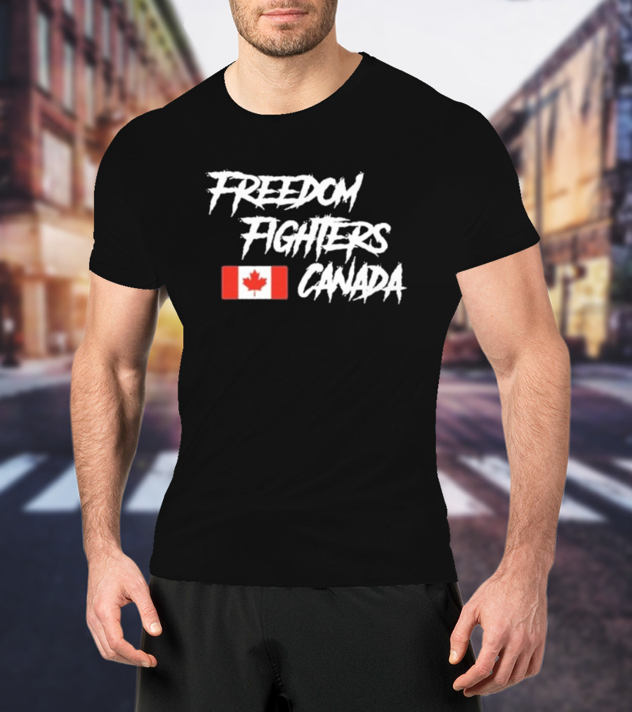 Freedom Fighters Canada Flag T-Shirt
