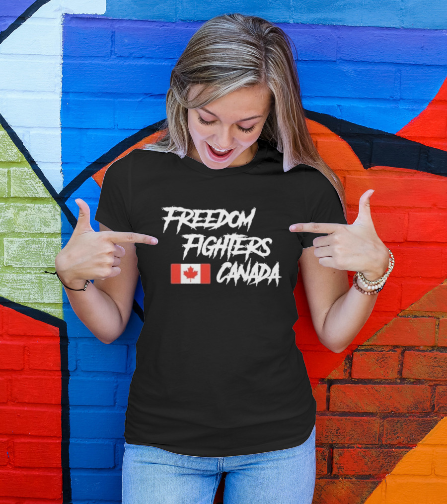 Freedom Fighters Canada Flag T-Shirt
