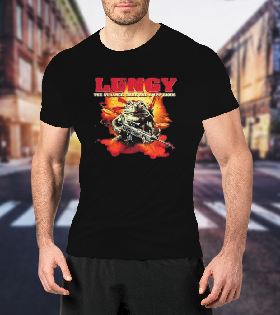 Lungy The Strange Dark And Amphibious Vintage Mrballen First Fury T-Shirt