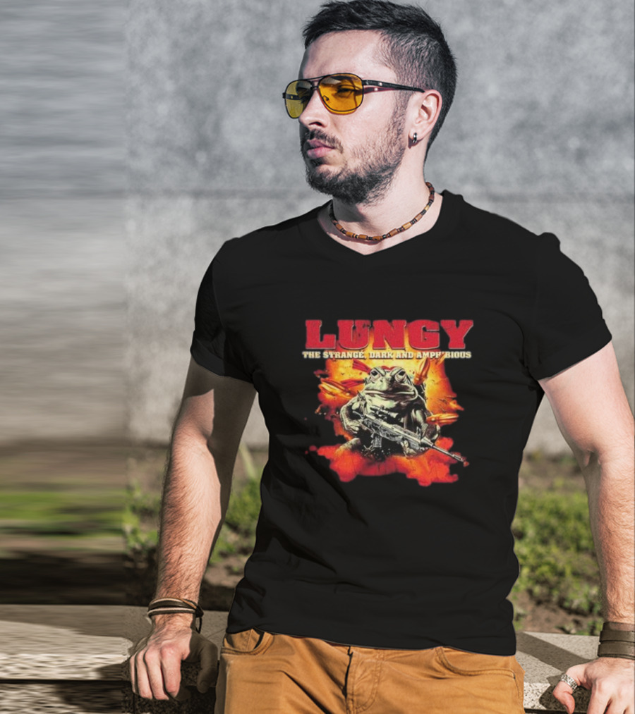 Lungy The Strange Dark And Amphibious Vintage Mrballen First Fury T-Shirt