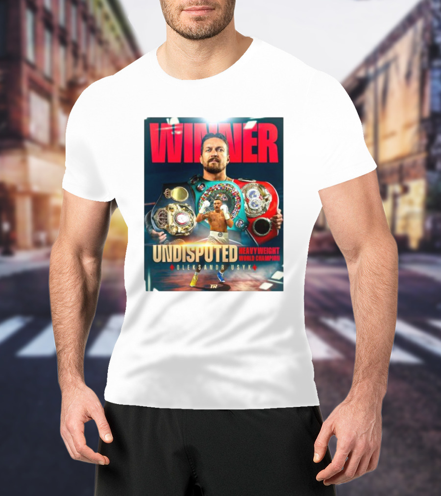 Winner Undisputed Heavyweight World Champion Oleksandr Usyk T-Shirt