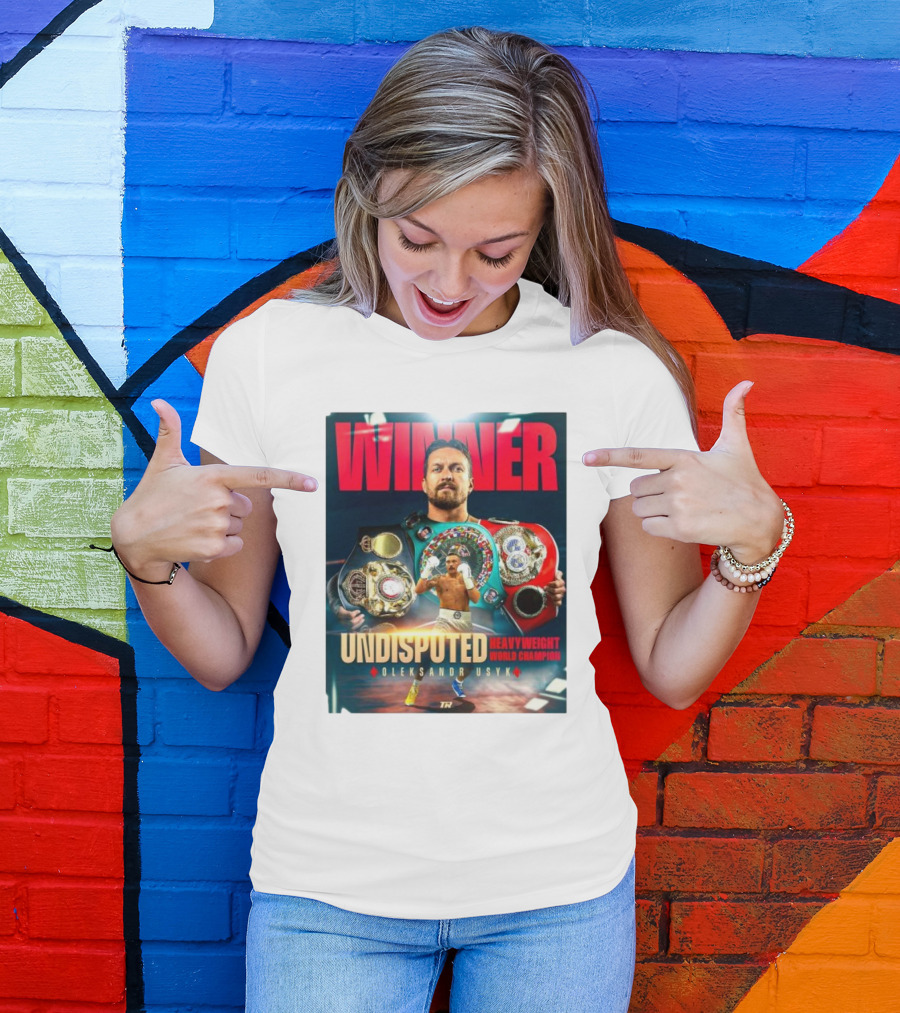 Winner Undisputed Heavyweight World Champion Oleksandr Usyk T-Shirt