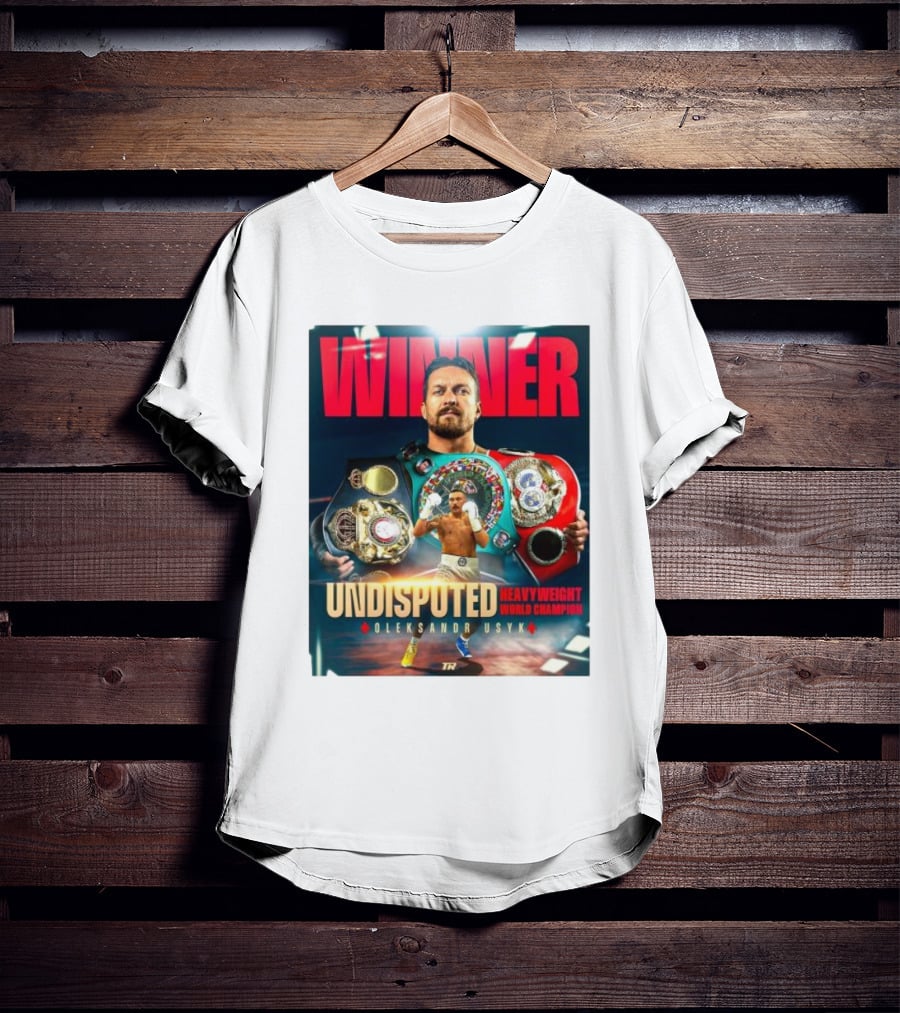 Winner Undisputed Heavyweight World Champion Oleksandr Usyk T-Shirt