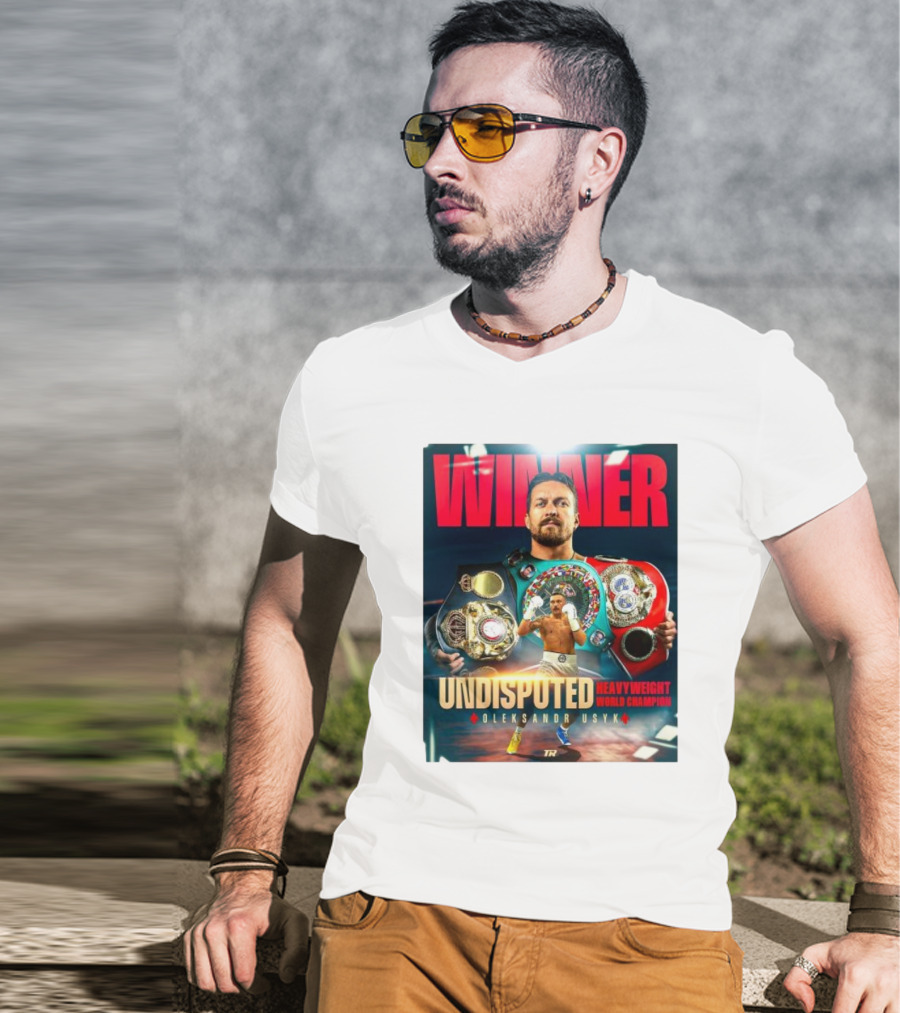 Winner Undisputed Heavyweight World Champion Oleksandr Usyk T-Shirt