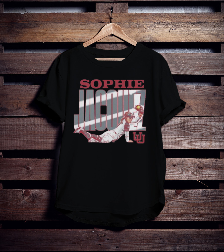 Sophie Jacquez Utah Diving Catch Softball Player UJ T-Shirt