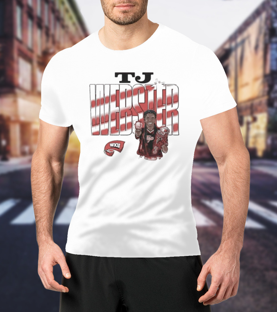 Tj Webster Western Kentucky WKU Player T-Shirt