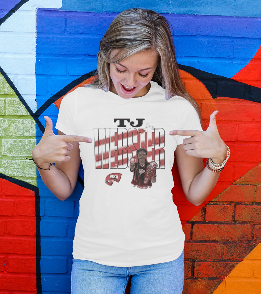 Tj Webster Western Kentucky WKU Player T-Shirt