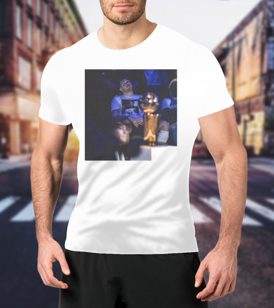 Luka Doncic Envisioning Victory With The Trophy T-Shirt