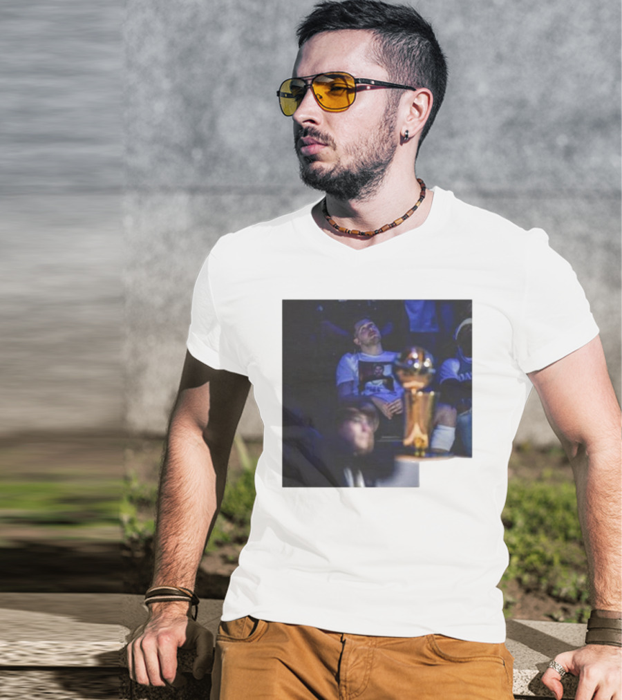 Luka Doncic Envisioning Victory With The Trophy T-Shirt