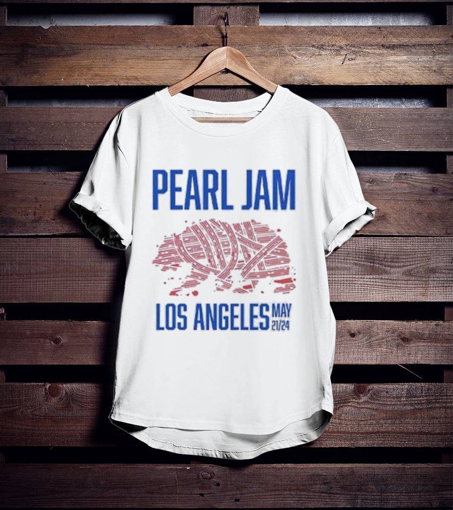 Pearl Jam Los Angeles May 21 24 Deep Sea Diver Event Night 1 Kia Forum Two Sides Print Premium T-Shirt