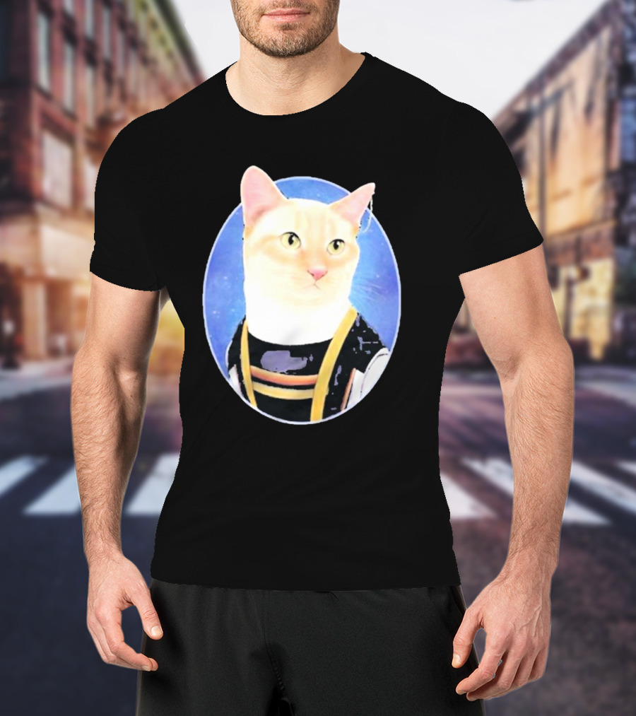 Teamgangfam 13Th Doctor Mew Cat In Time Lord T-Shirt