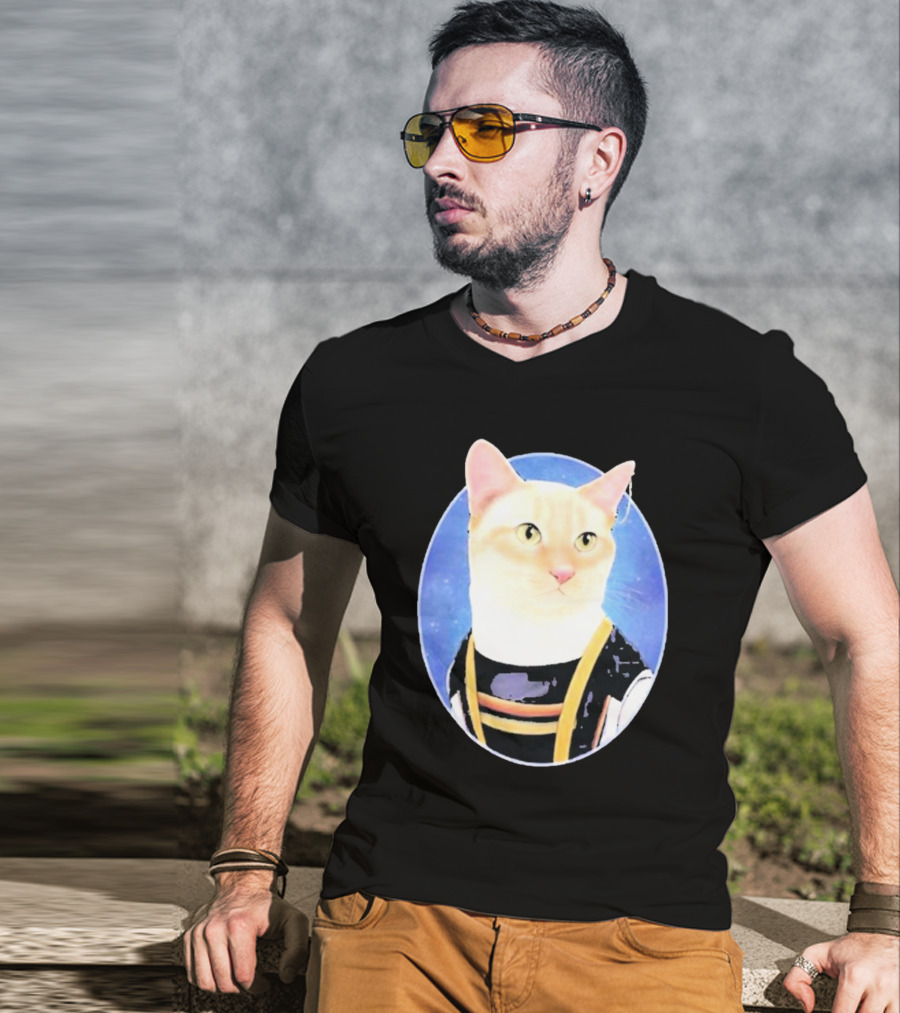 Teamgangfam 13Th Doctor Mew Cat In Time Lord T-Shirt