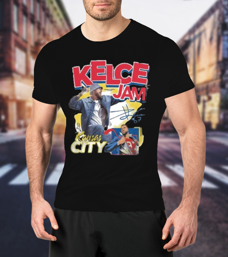 Kelce Jam Kansas City Travis Kelce T-Shirt