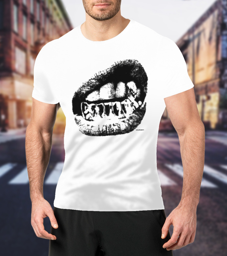 Wally1k Fang Mouth Sketch T-Shirt