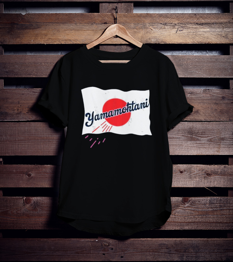 Yamamohtani Rising Sun Japanese Flag Yamamoto T-Shirt