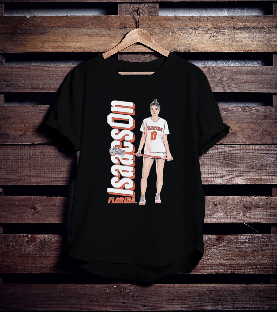 Isaacson Florida Gators Softball Player T-Shirt