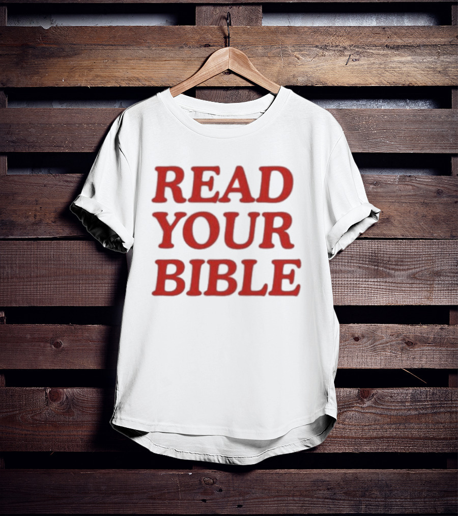 Isaiah Robin Read Your Bible T-Shirt