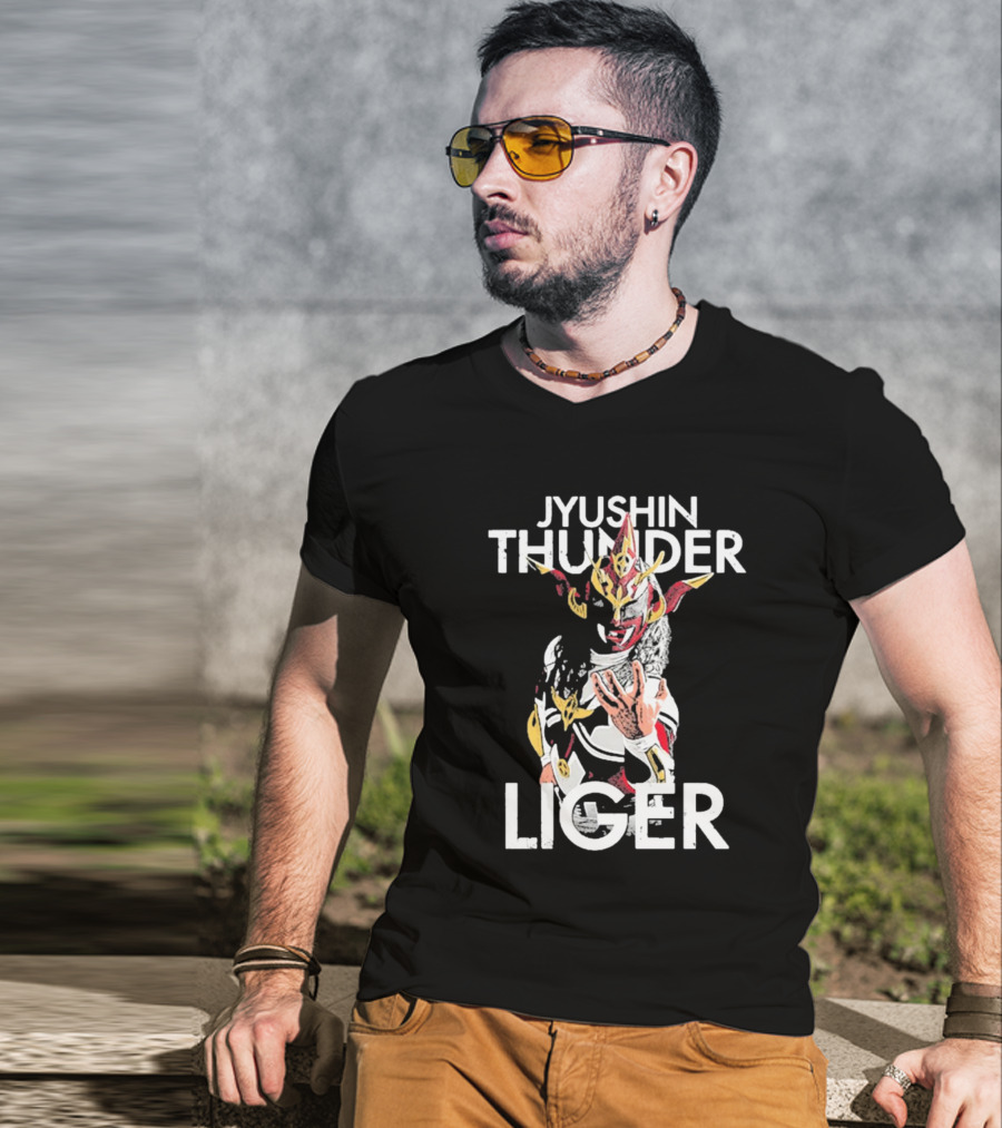 Jushin Thunder Liger Iconic Wrestling Legend T-Shirt
