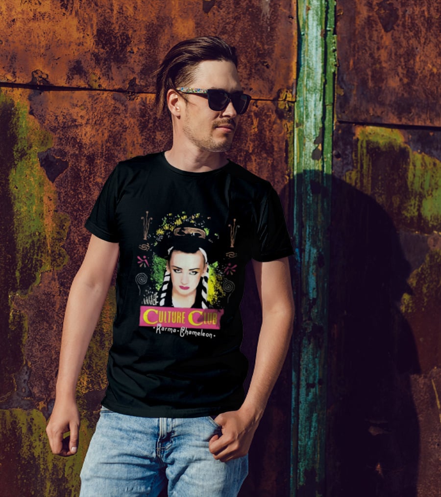 Culture Club Karma Chameleon Boy George T-Shirt