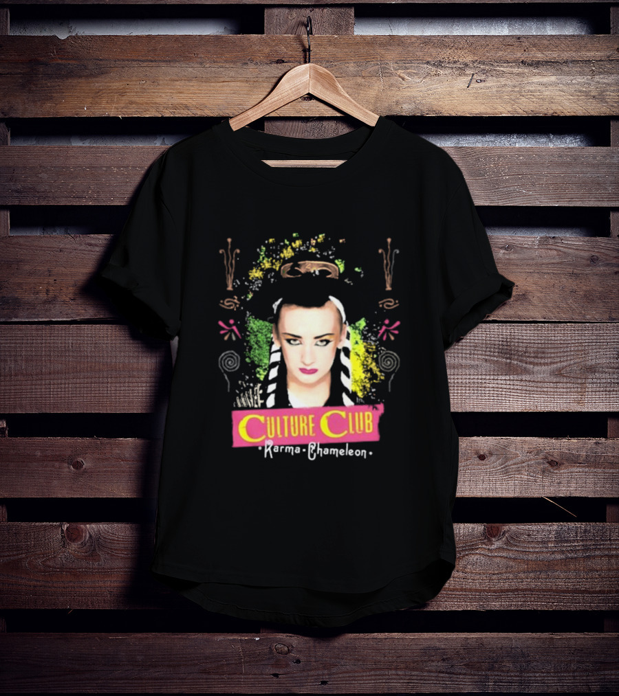 Culture Club Karma Chameleon Boy George T-Shirt