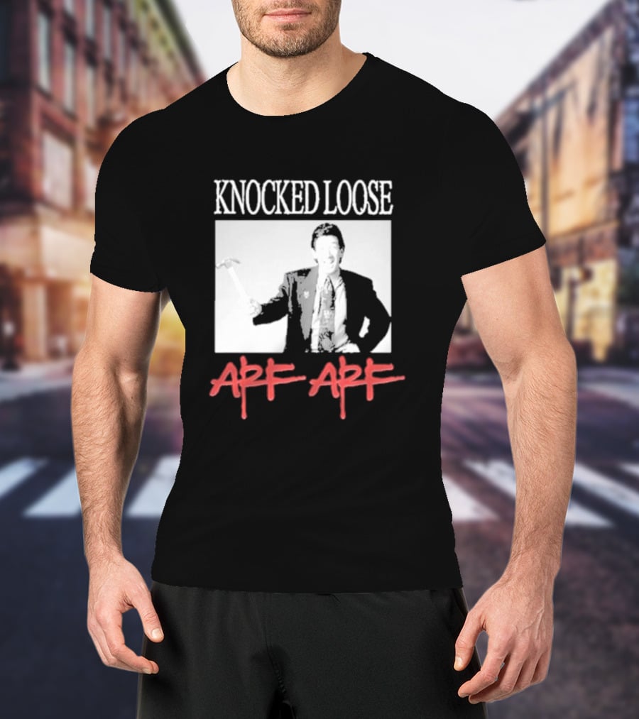 Knocked Loose Arf Arf Hammer Iconic Character T-Shirt