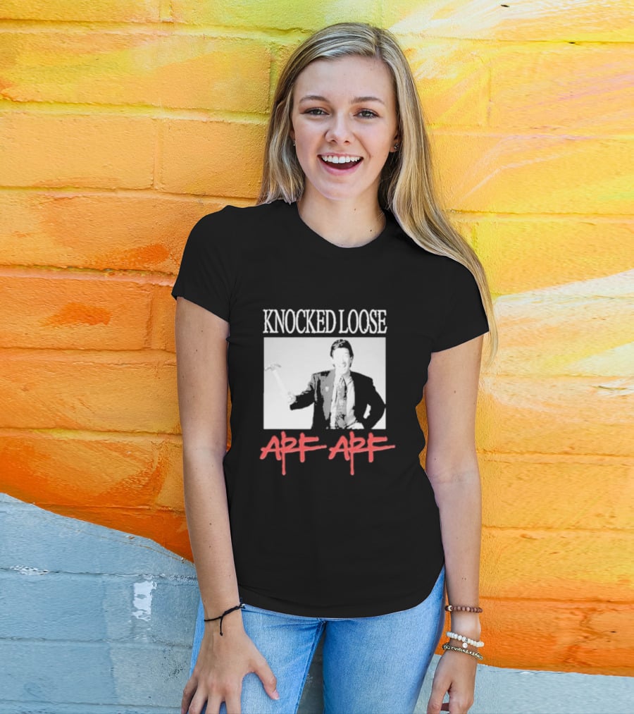 Knocked Loose Arf Arf Hammer Iconic Character T-Shirt