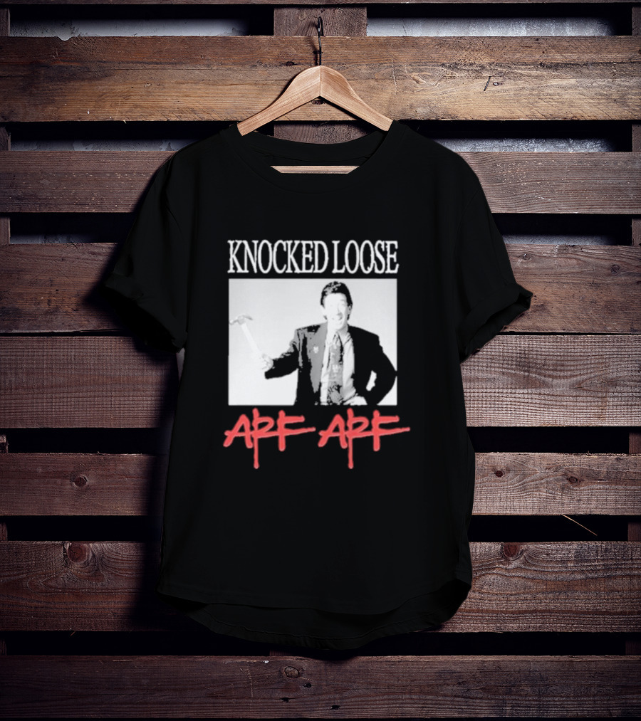 Knocked Loose Arf Arf Hammer Iconic Character T-Shirt