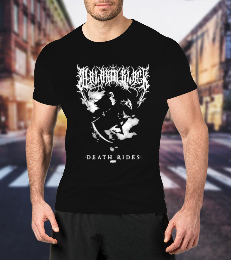 Malakai Black Death Rides AEW T-Shirt