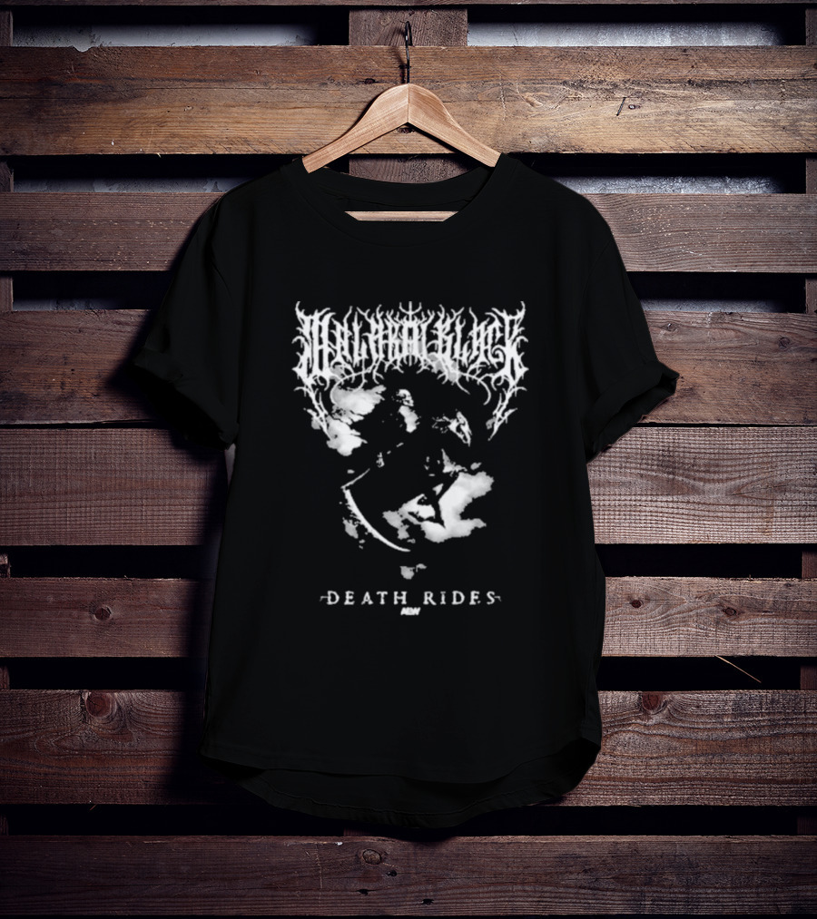Malakai Black Death Rides AEW T-Shirt