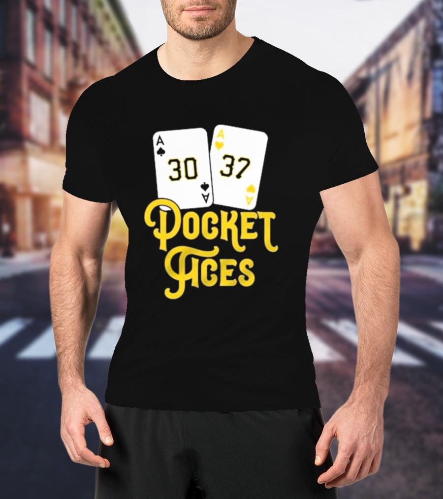 Pocket Aces 30 37 Playing Cards T-Shirt