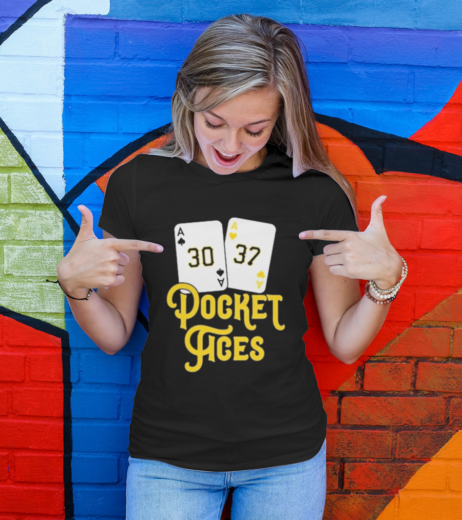 Pocket Aces 30 37 Playing Cards T-Shirt