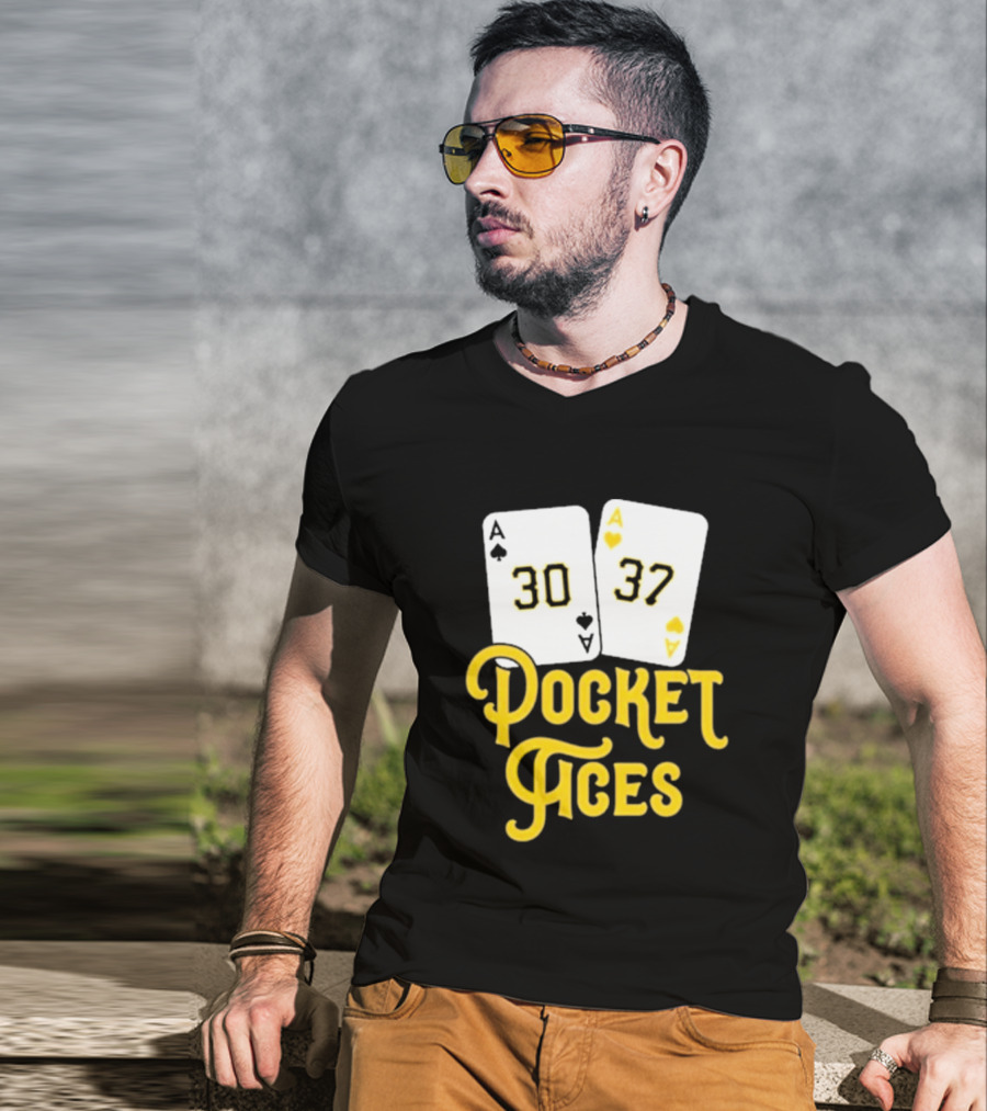 Pocket Aces 30 37 Playing Cards T-Shirt