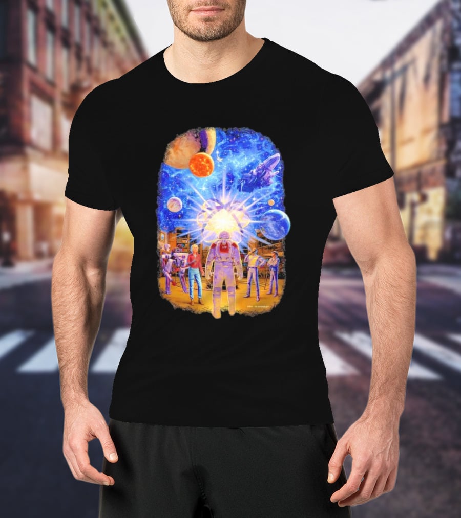 Starfield Secrets Astronaut Adventure Greg Hildebrandt Space Exploration Planets Universe T-Shirt