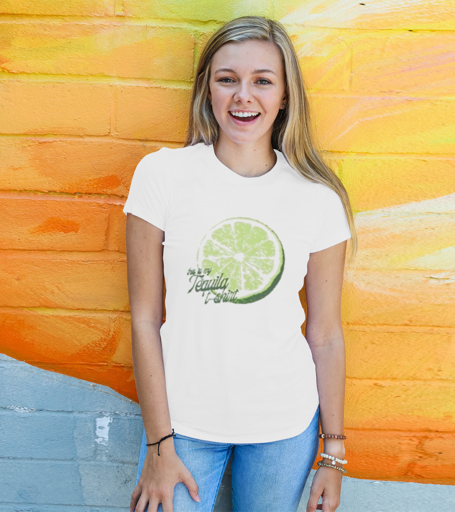 Tequila Lime Slice Unwell Miami Mama T-Shirt