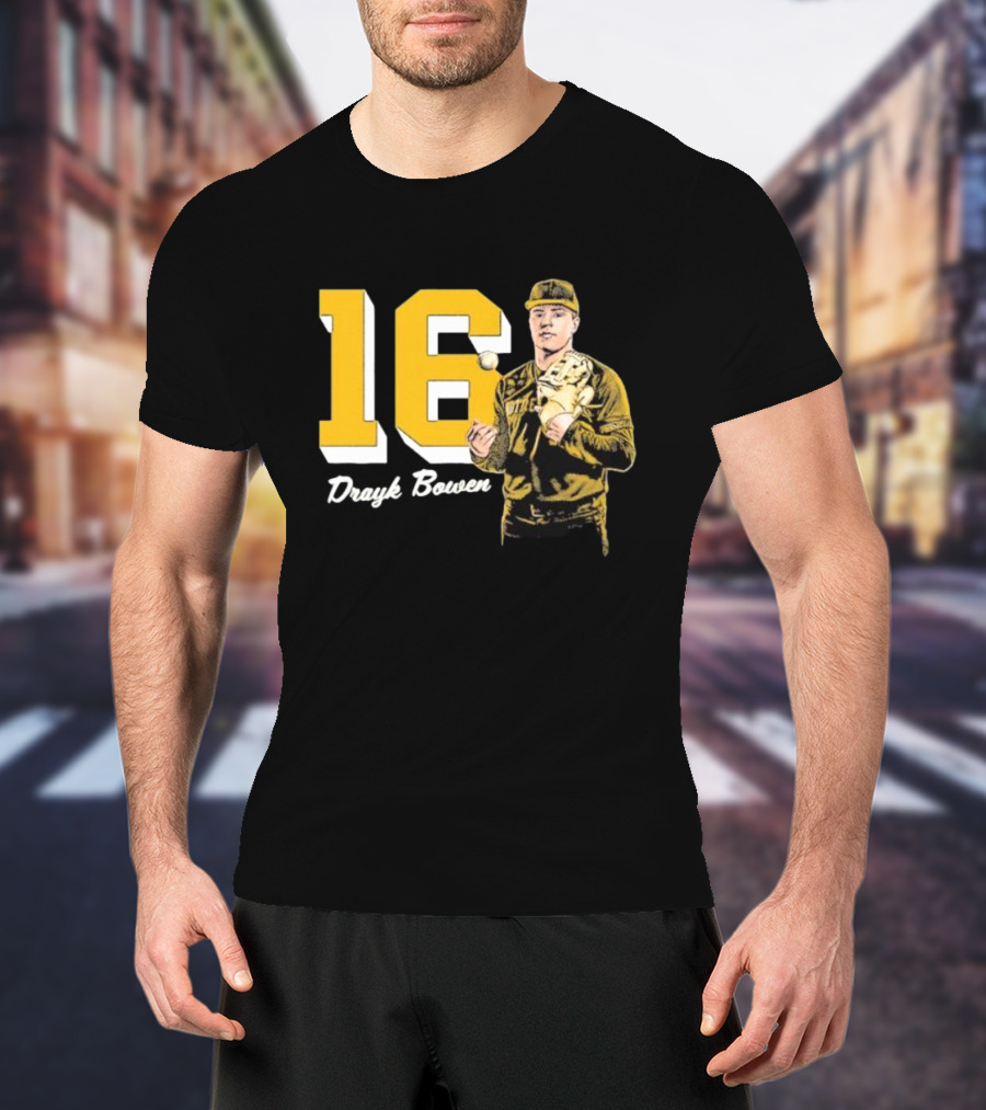 Drayk Bowen #16 Notre Dame Baseball Player Legends T-Shirt