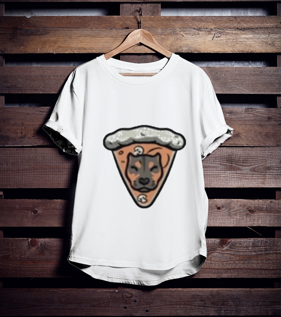 Miss Peaches X Bodoggos Pizza Dog Slice T-Shirt