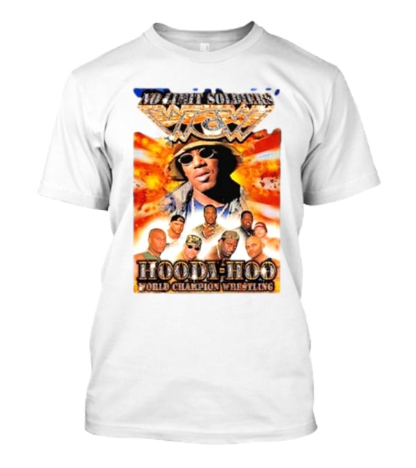 No Limit Soldiers WCW Hoody-Hoo World Champion Wrestling T-Shirt