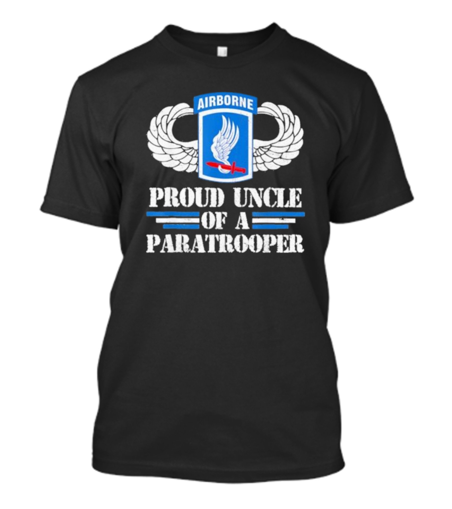 Airborne Wings Proud Uncle Of A Paratrooper T-Shirt
