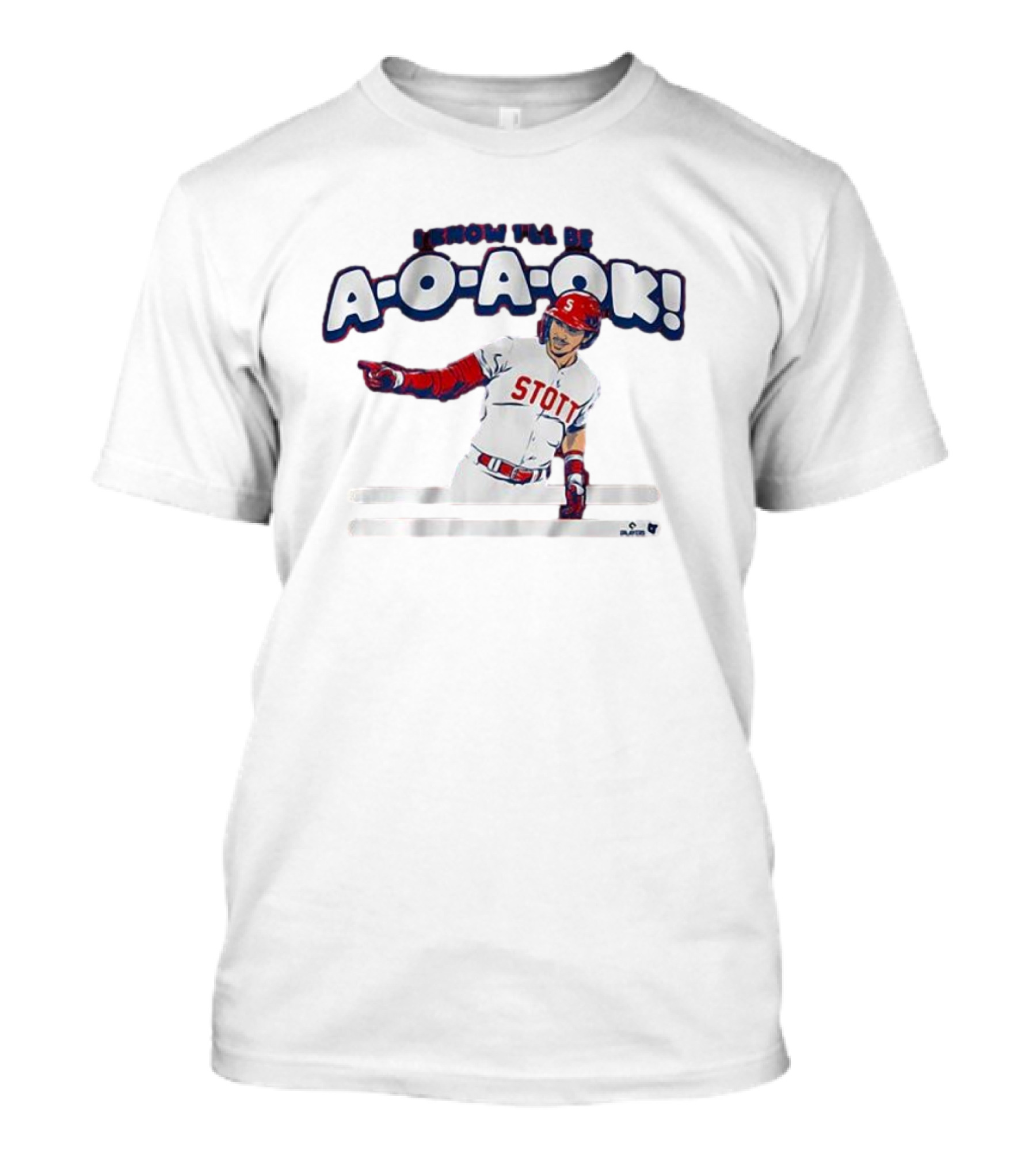 Bryson Stott Stott A-O-A-OK Baseball Player T-Shirt