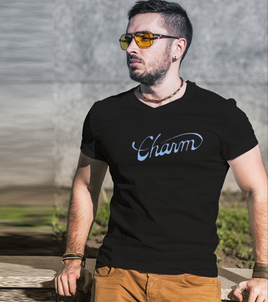 Charm Clairo Brasil Text T-Shirt